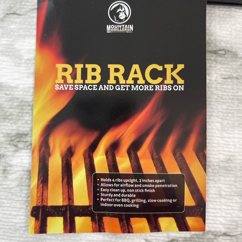 NWT Mountain Grillers Non-Stick Rib Rack - Picture 6 of 6